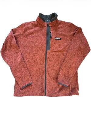 Columbia Men’s Sweater Full Zipper Front